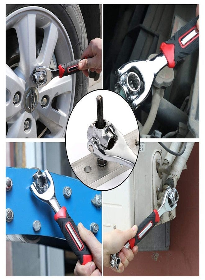 Cheet enterprise Tiger Wrench 48-in-1 Universal Socket Wrench Tool - Heavy Duty Stainless Steel Multi-Tool for Car, Motorcycle, Bike Repair & Household DIY - Compact, Durable Design - Image 5